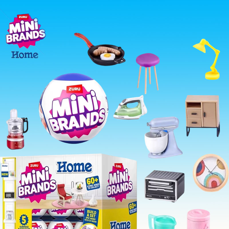Kitchen Queen - Zuru Sürpriz Mini Marka Ev Serisi
