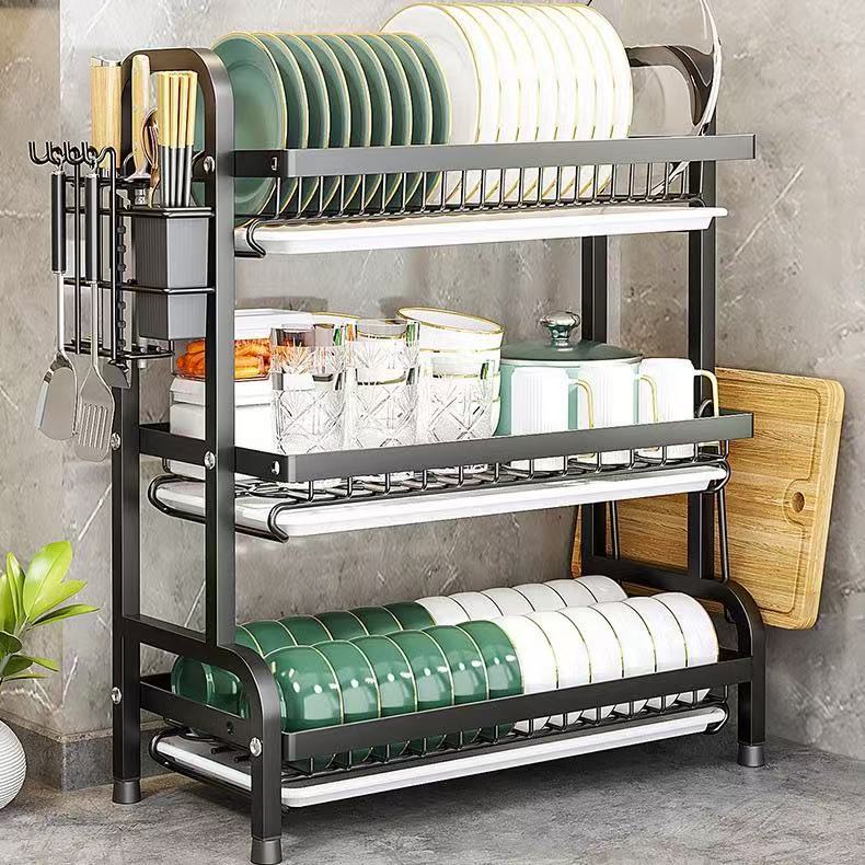 Kitchen With Baking Area - Çok Katlı Mutfak Depolama Rafı, Fırın