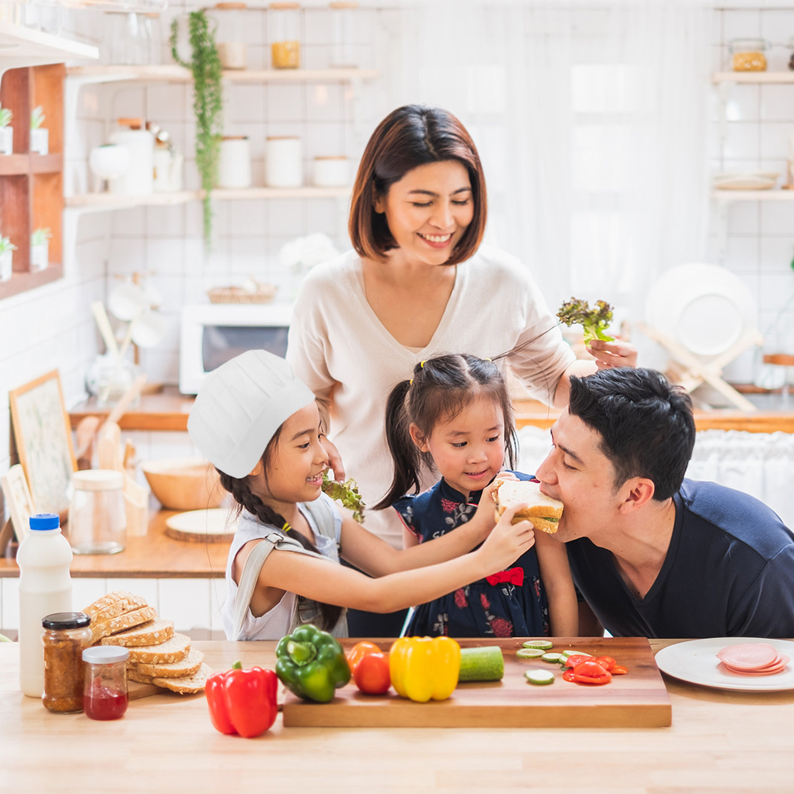 15 Adet Tek Kullanımlık Çocuk  - Kitchen With Baking Area incelemesi ve fiyatı