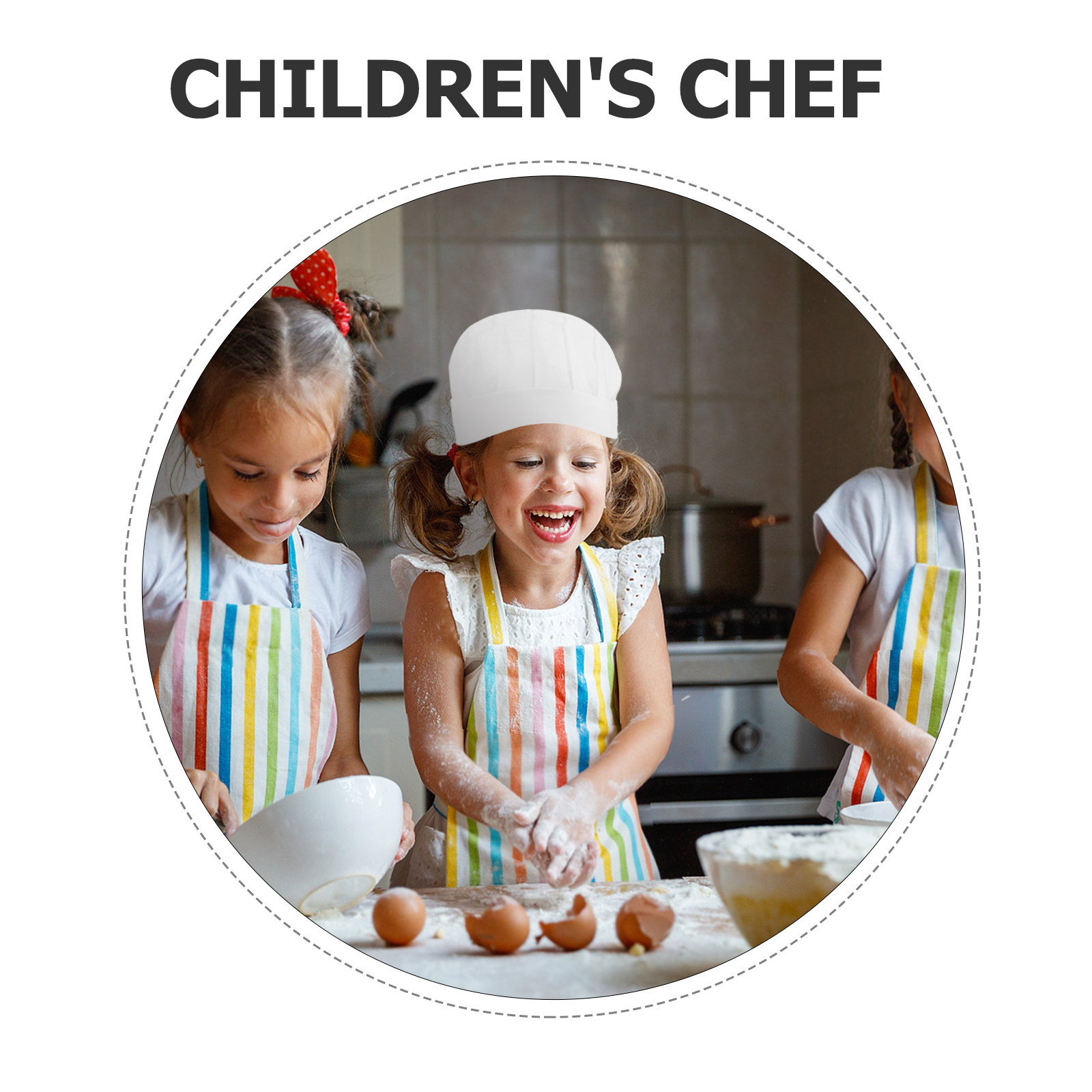 15 Adet Çocuk Şef Şapkası, Tek - Kitchen With Baking Area incelemesi ve fiyatı
