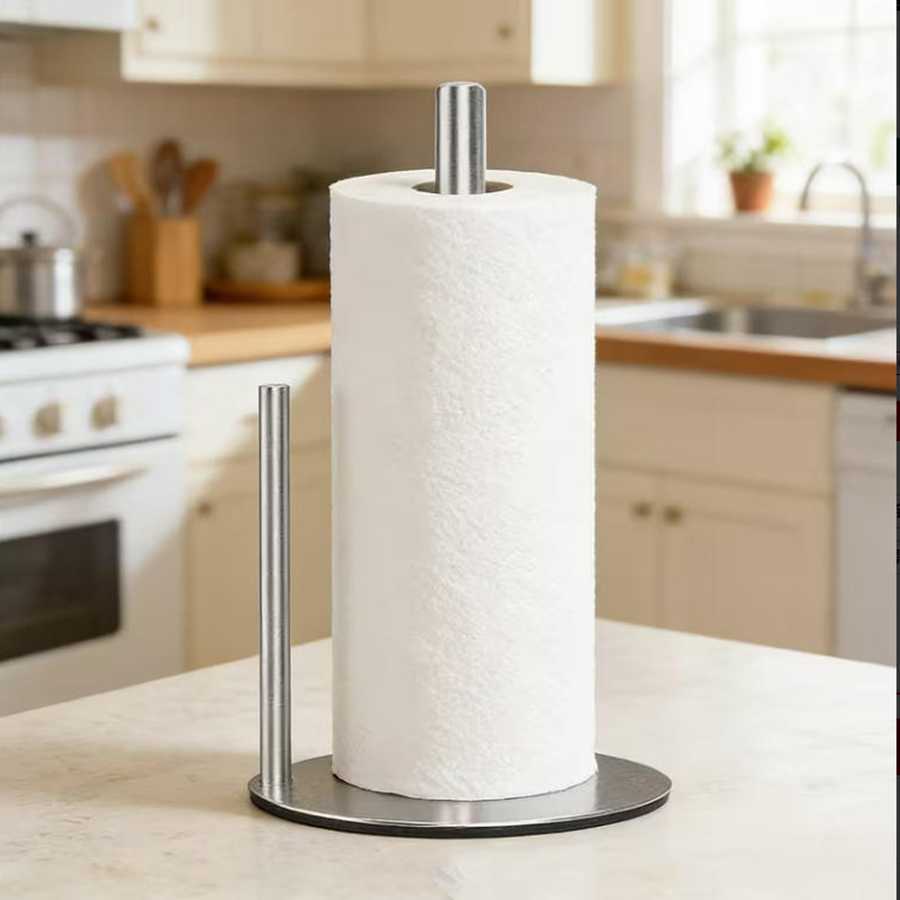 Ağırlıklı Tabanlı Paslanmaz Çe - Kitchen Baking Paper Holder incelemesi ve fiyatı