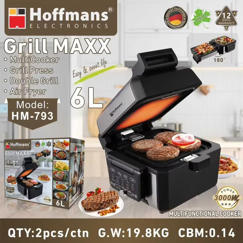 Hoffmans 6L 3000W Dijital Hava - Kitchen With Baking Area incelemesi ve fiyatı