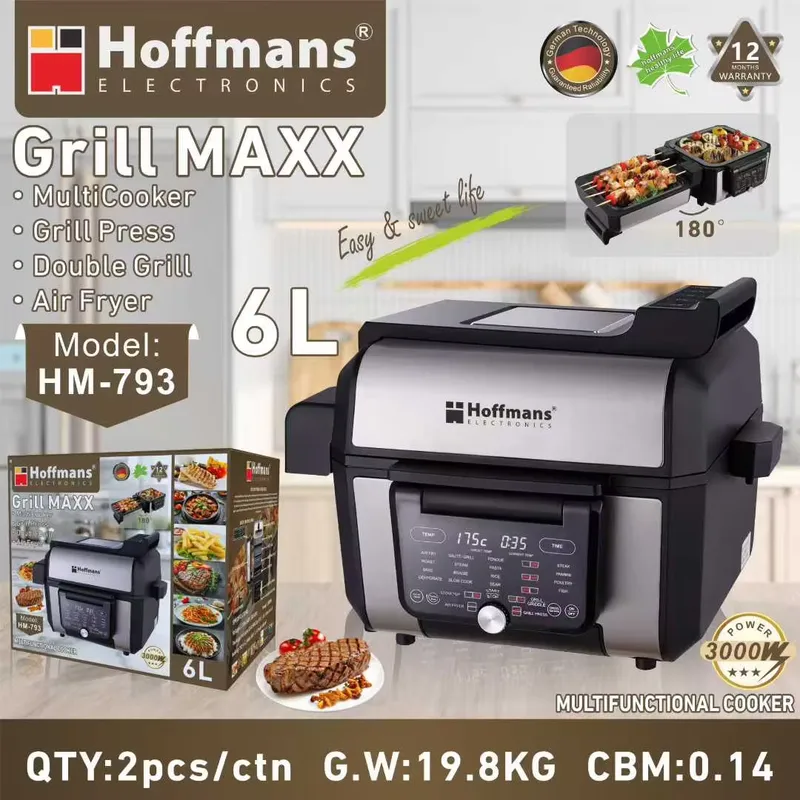Hoffmans 6L 3000W Dijital Hava - Kitchen With Baking Area incelemesi ve fiyatı