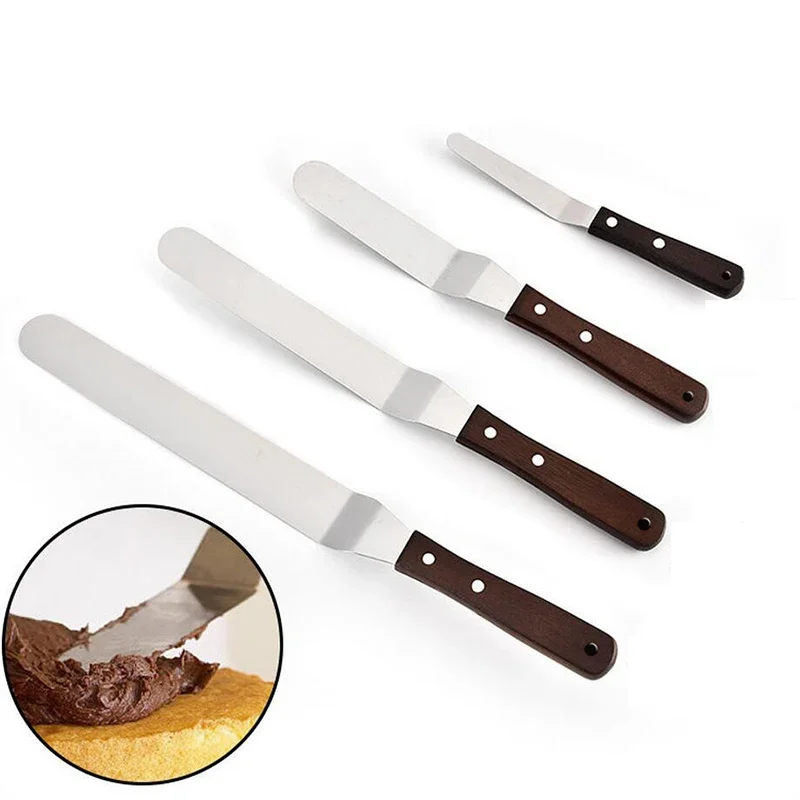 4/6/8/10 inç Paslanmaz Çelik K - Offset Spatula Set incelemesi ve fiyatı