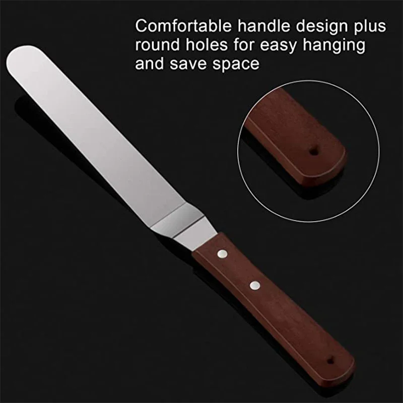 4/6/8/10 inç Paslanmaz Çelik K - Offset Spatula Set incelemesi ve fiyatı