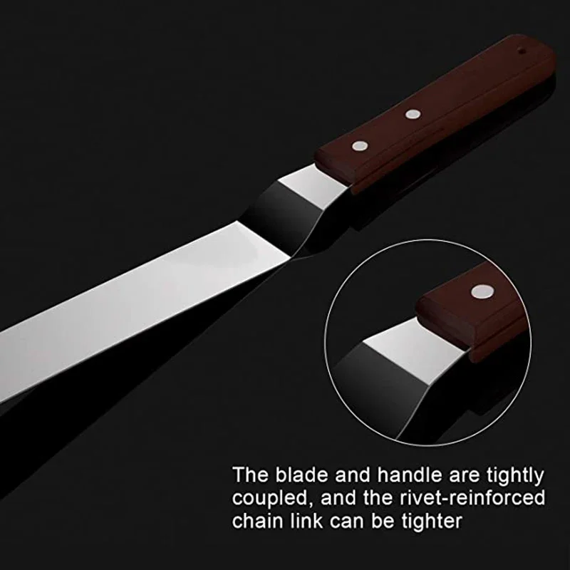 4/6/8/10 inç Paslanmaz Çelik K - Offset Spatula Set incelemesi ve fiyatı