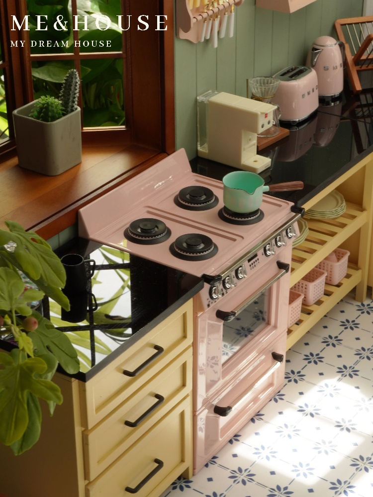 1:6 bebek evi Mini modeli mobi - Kitchen Queen incelemesi ve fiyatı