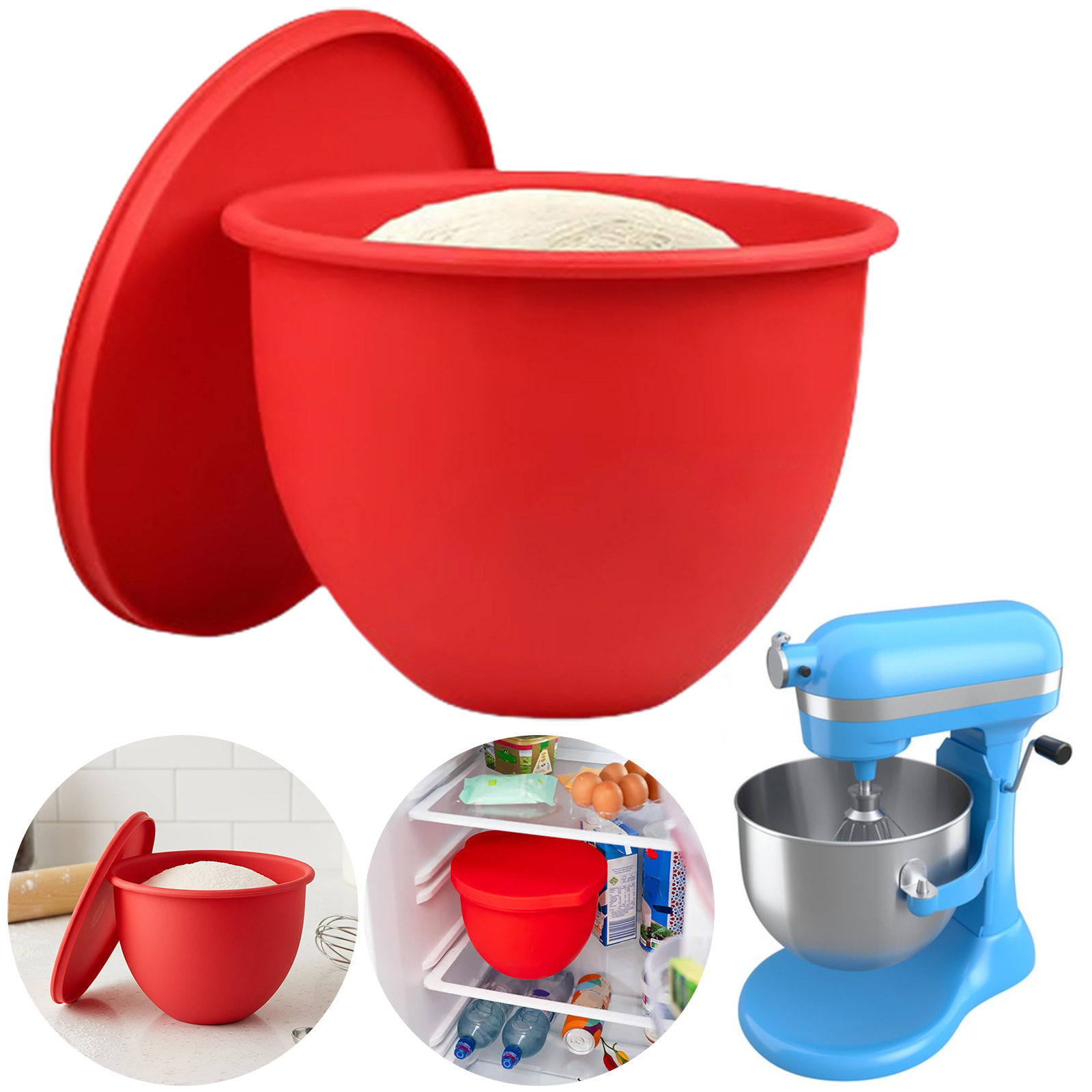 1 adet evrensel silikon ped as - Kitchenaid Baking Bowl incelemesi ve fiyatı