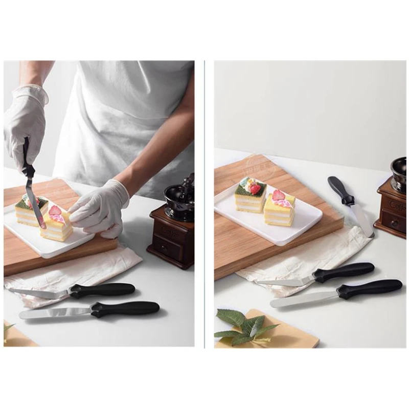 3 adet/takım Spatula Bıçak Açı - Offset Spatula Set incelemesi ve fiyatı