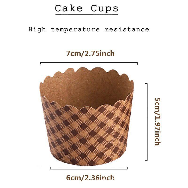 50 adet/paket Cupcake kağıt ba - Kitchen Baking Paper incelemesi ve fiyatı