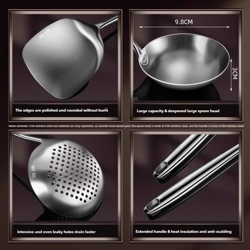 Gıda sınıfı paslanmaz çelik wo - Offset Spatula Set incelemesi ve fiyatı